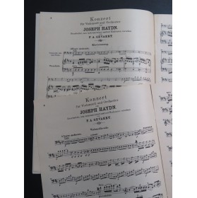 HAYDN Joseph Concerto D dur Piano Violoncelle