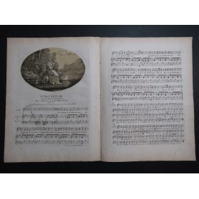 ROMAGNESI Antoine L'inquiétude Chant Piano ou Harpe ca1830