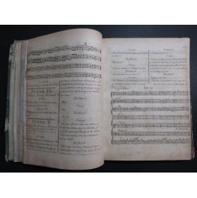 MONSIGNY P. A. Le Roy et le Fermier Opéra Chant Orchestre 1762