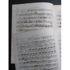 VIOTTI J. B. Six Sérénades op 23 3e Livre 1ère Partie 2 Violons ca1815
