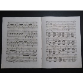 BORDÈSE Luigi Cora Chant Piano ca1855