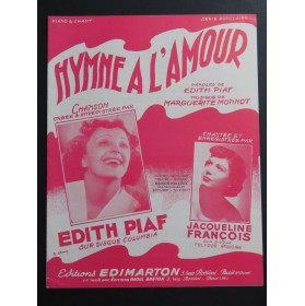 Hymne à l'Amour Edith Piaf...