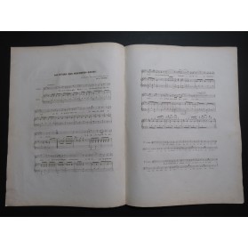BRUGUIÈRE Edouard Les Premiers Beaux Jours Chant Piano ca1830