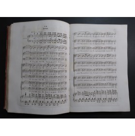 VERDI Giuseppe Les Vepres Siciliennes Opéra Chant Piano ca1856