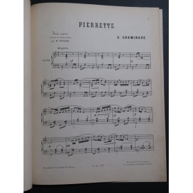 CHAMINADE Cécile Pierrette op 41 Piano ca1893