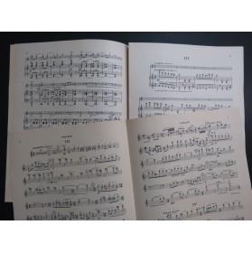 PASCAL Claude Sonate No 2 Dédicace Piano Violon 1963
