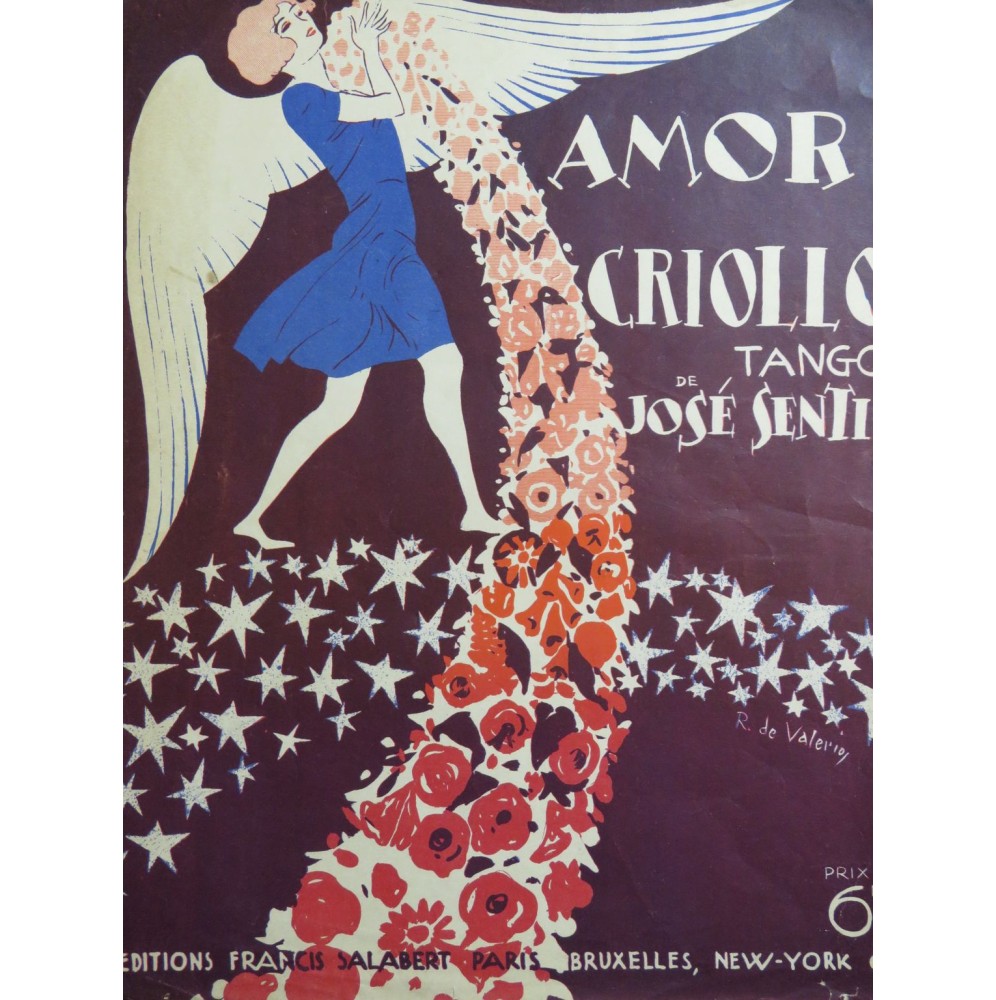 SENTIS José Amor Criollo Tango Piano 1927