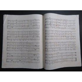NIEDERMEYER Louis Inviolata Chant Orgue ca1860