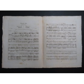 MASINI F. La Jolie Fille Chant Piano ca1830