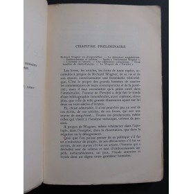 BERNARD Gabriel Le Wagner de Parsifal Dédicace 1914