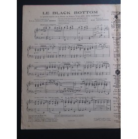 HENDERSON Ray Le Black Bottom Piano 1926
