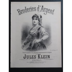 KLEIN Jules Patte de Velours Piano XIXe siècle