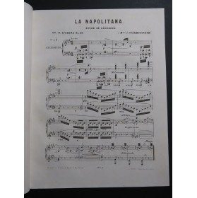 LYSBERG Ch. B. La Napolitana op 26 Piano ca1860