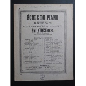 HUMMEL J. N. Concerto en La Bémol op 113 1er Solo Piano