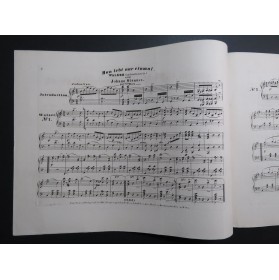 STRAUSS Johann Man lebt nur einaml ! op 167 Piano 1855