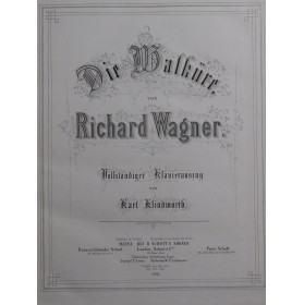 WAGNER Richard Das Walküre...