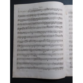 DUSSEK J. L. Trois Sonates op 13 Violon ca1815