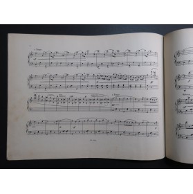 VIDAL Paul La Maladetta Valse Piano 1893