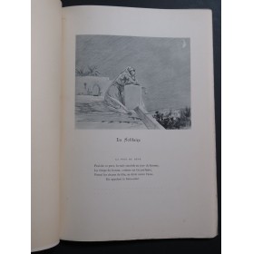 SAINT-SAËNS Camille Nuit Persane Piano Chant ca1893