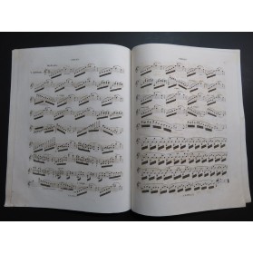 VIEUXTEMPS Henri Études de Concert op 16 1ère Suite Violon ca1845