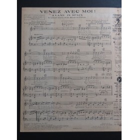 LEWIS Al. LOMBARDO Carmen Venez avec moi ! Chant Piano 1928
