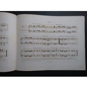 DESGRANGES Emile Les Lanciers Quadrille Danse Piano 4 mains ca1856