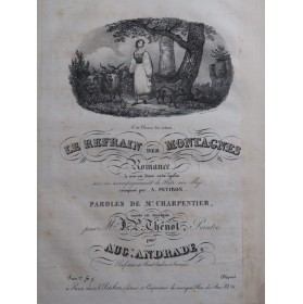 ANDRADE Auguste Le Refrain...