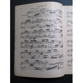 BACH J. S. Partitas No 4 à 6 Piano