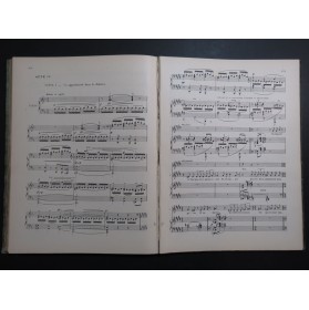 DEBUSSY Claude Pelléas et Mélisande Opéra Piano Chant ca1907