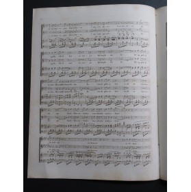 PANSERON Auguste Le Départ pour la Danse Chant Piano ca1830