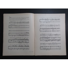 D'INDY Vincent Fervaal Action Musicale Chant Piano 1895