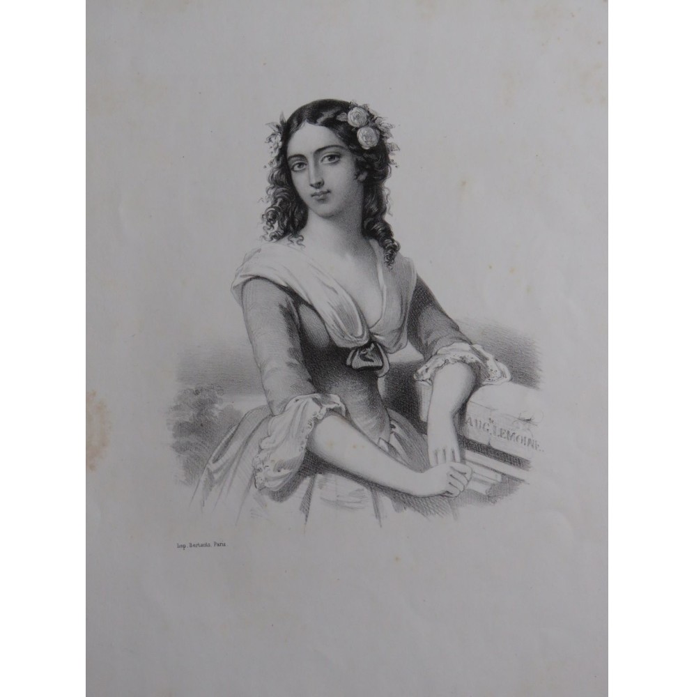 THYS Alphonse Flatterie ! Chant Piano ca1845