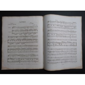 THYS Alphonse Flatterie ! Chant Piano ca1845