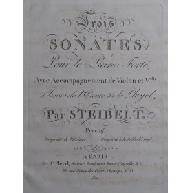 STEIBELT Daniel Trois...