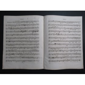 STEIBELT Daniel Trois Sonates Pleyel op 35 Violon ca1805