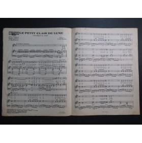 Le Petit Clair de Lune Filippi Bob Azzam Dalida Chant Piano 1959