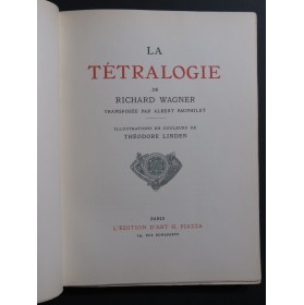 WAGNER Richard La Tétralogie Théodore Linden 1938