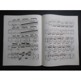 HERZ Henri Grande Fantaisie La Fille du Régiment op 163 Piano ca1847