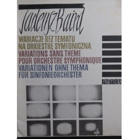 BAIRD Tadeusz Wariacje bez...