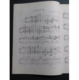 THALBERG S. Grande Fantaisie sur Oberon op 37 Piano ca1840