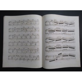 THALBERG S. Grande Fantaisie sur Oberon op 37 Piano ca1840