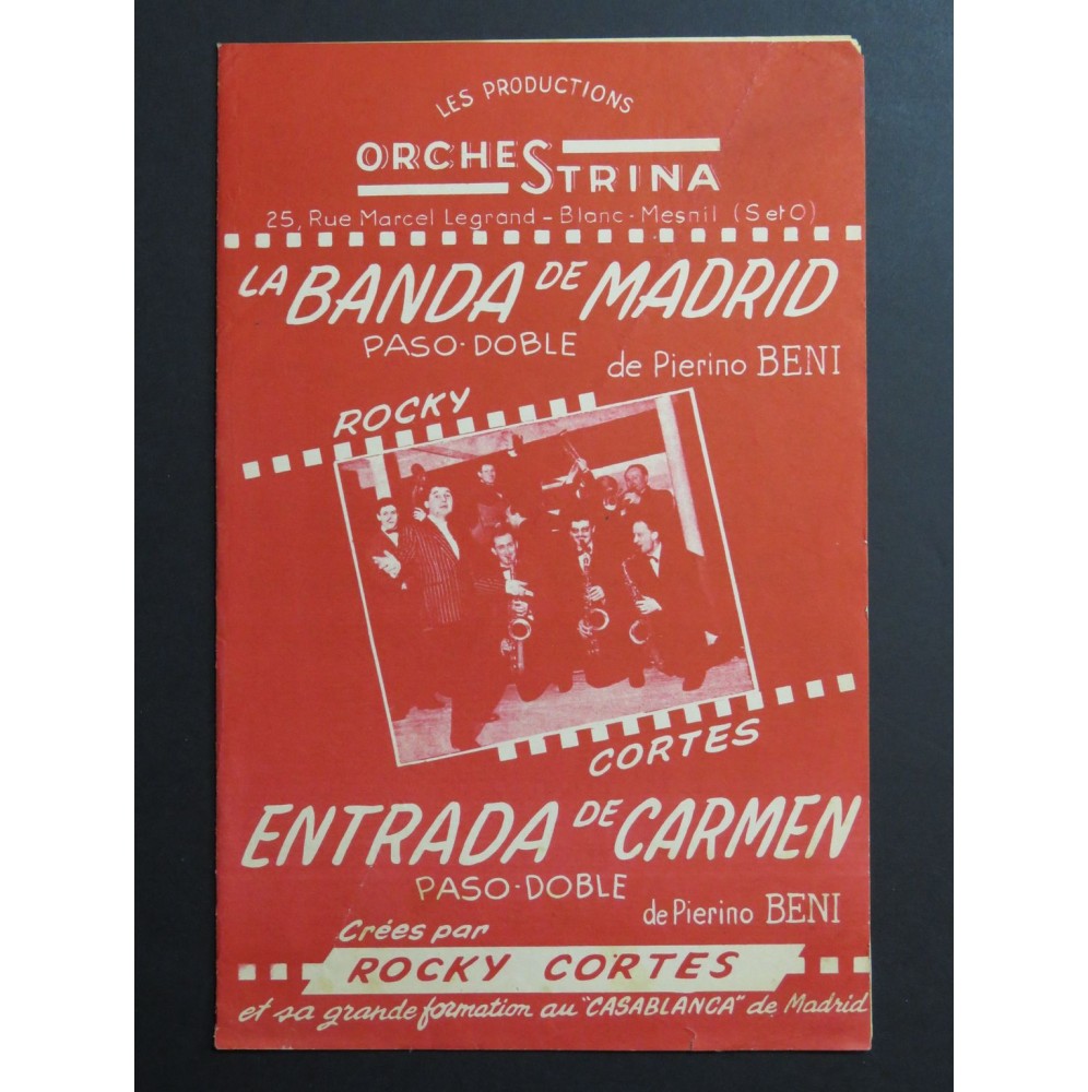 La Banda de Madrid Entrada de Carmen Pierino Beni