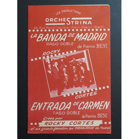 La Banda de Madrid Entrada de Carmen Pierino Beni