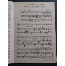La Petite Maîtrise No 276 Sérieyx Nibelle Blin Sala Chant Orgue 1936