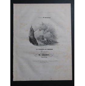 OBERTI Le Voyageur au St Bernard Chant Piano