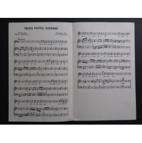 RUYSSEN C. A. P. Trois Petits Oiseaux Chant Piano 1934