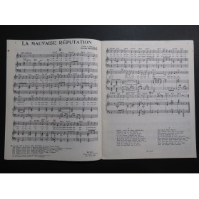 BRASSENS Georges Album No 1 10 Pièces Chant Piano 1952