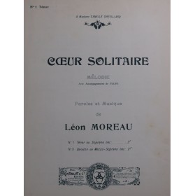 MOREAU Léon Coeur Solitaire...