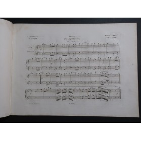 TOLBECQUE J. B. Le Comique Quadrille Piano 4 mains ca1840