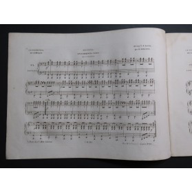 TOLBECQUE J. B. Le Comique Quadrille Piano 4 mains ca1840